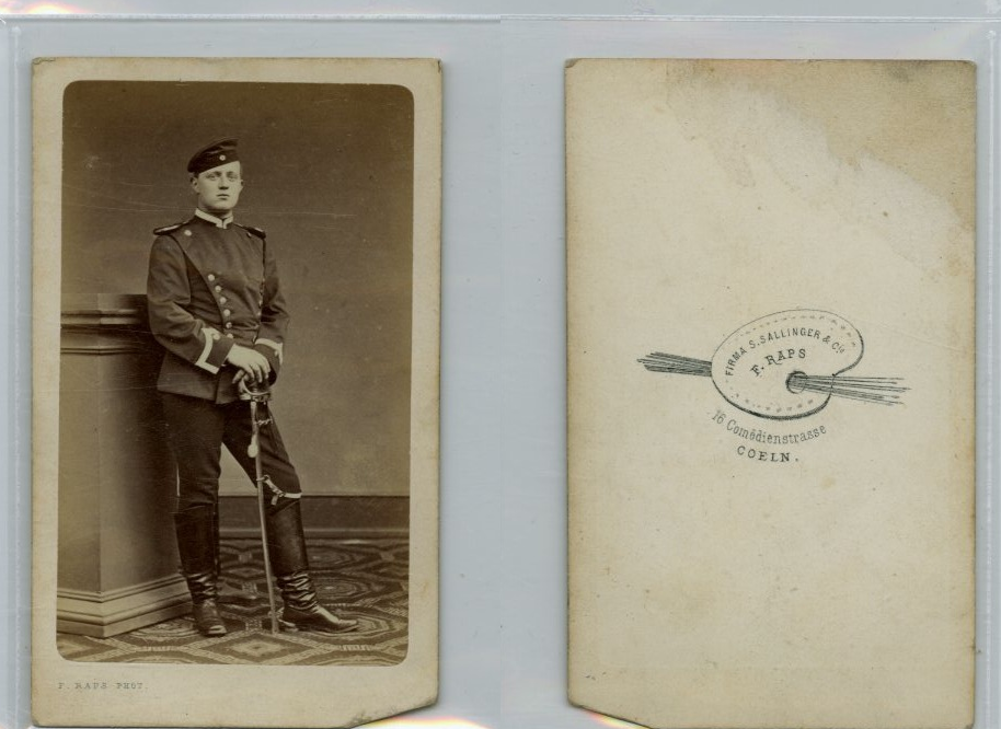 F. Raps, Portrait dun militaire CDV vintage albumen carte de visite, Ti eBay F. Raps, Portrait dun militaire CDV vintage albumen carte de visite, Ti eBay