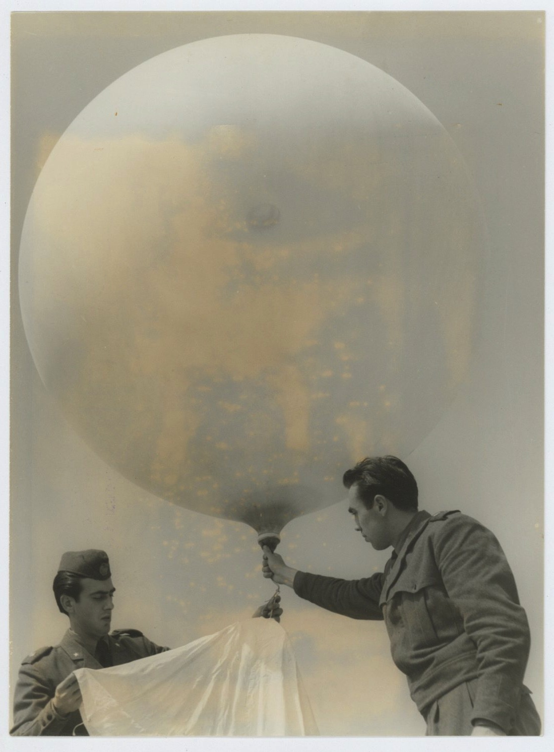 Radiosonde vintage silver print 18x24 circa 1957 eBay