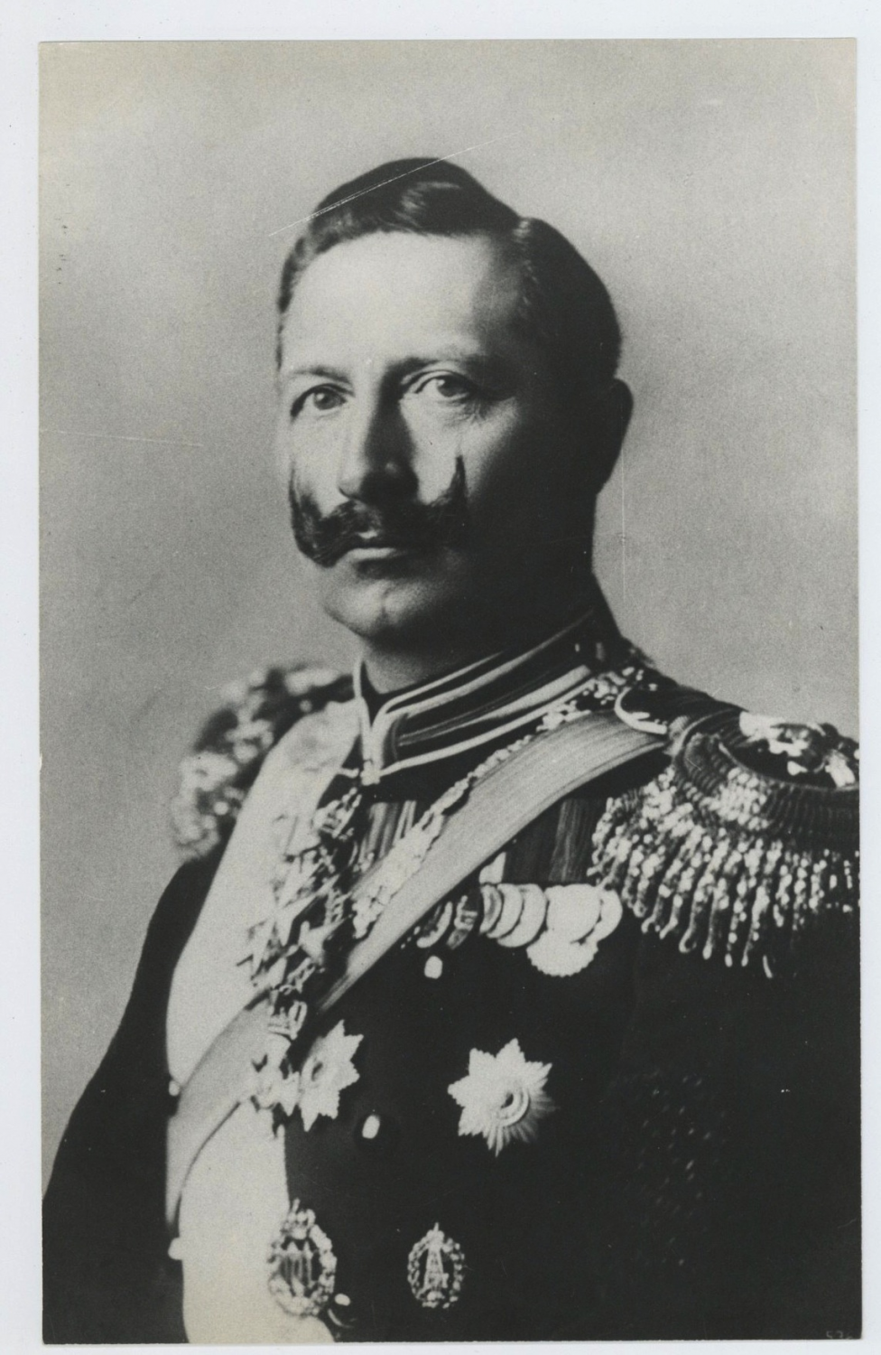 Kaiser wilhelm ii vintage silver print, drawing modern silver drawing ...