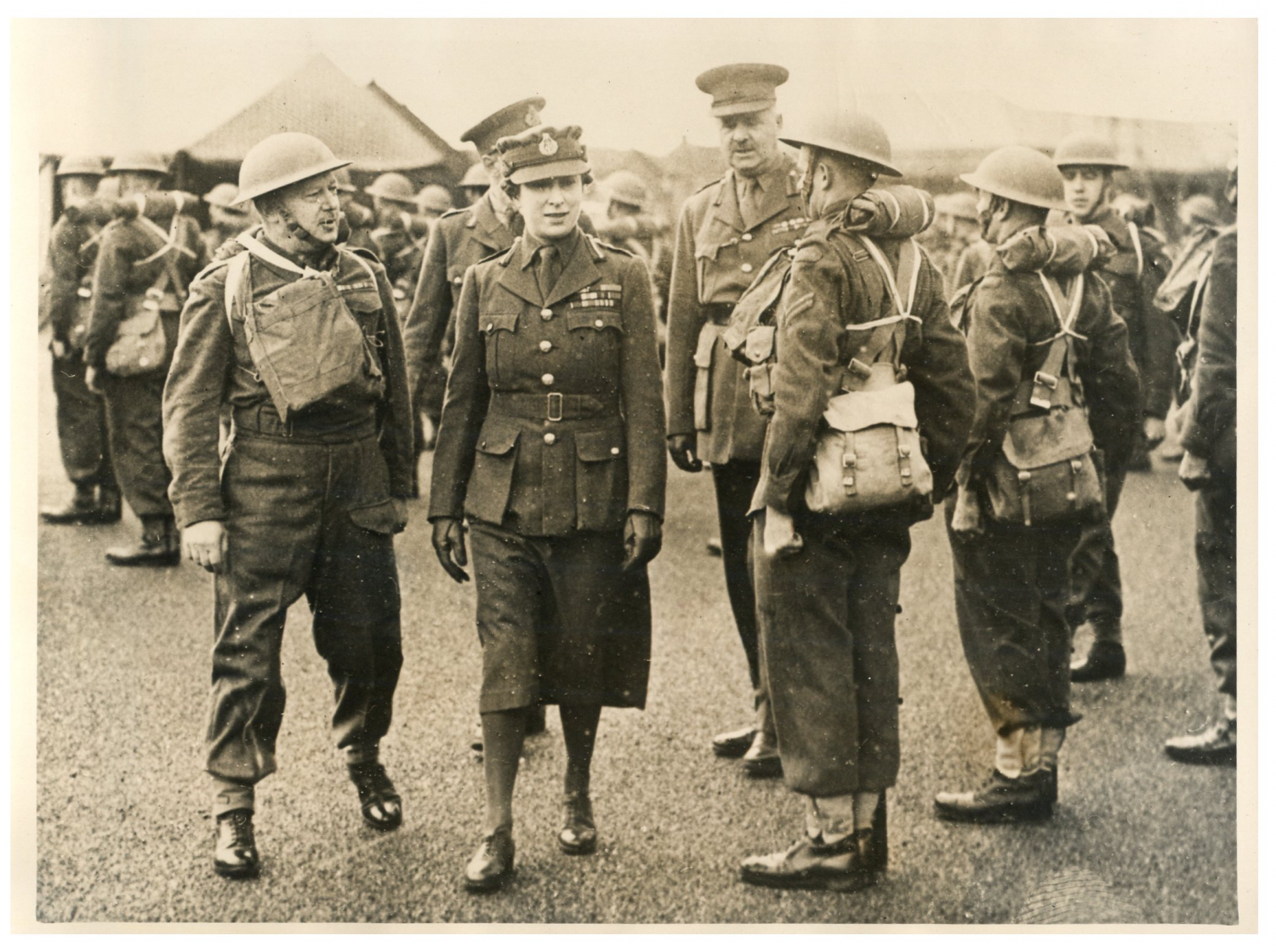 England, review of Canadian troops vintage silver print, the | eBay