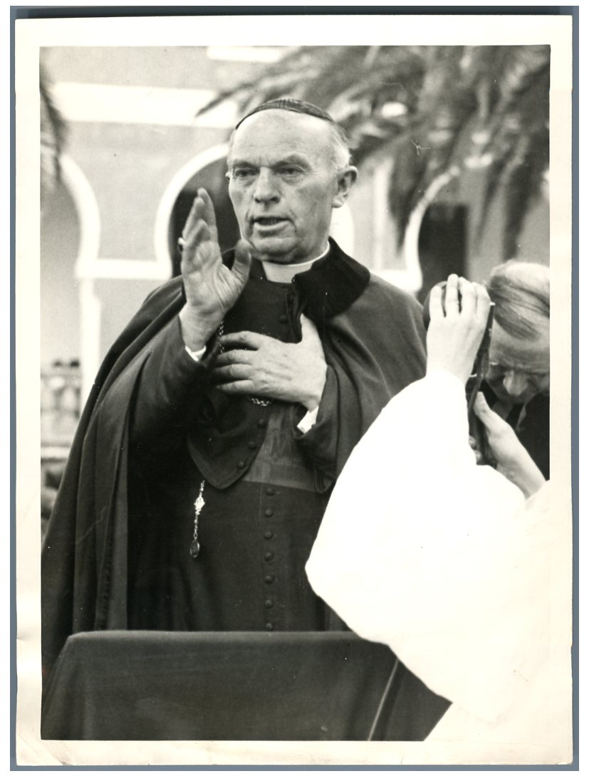 France, Cardinal Jean Verdier Vintage silver print Tirage argentique ...