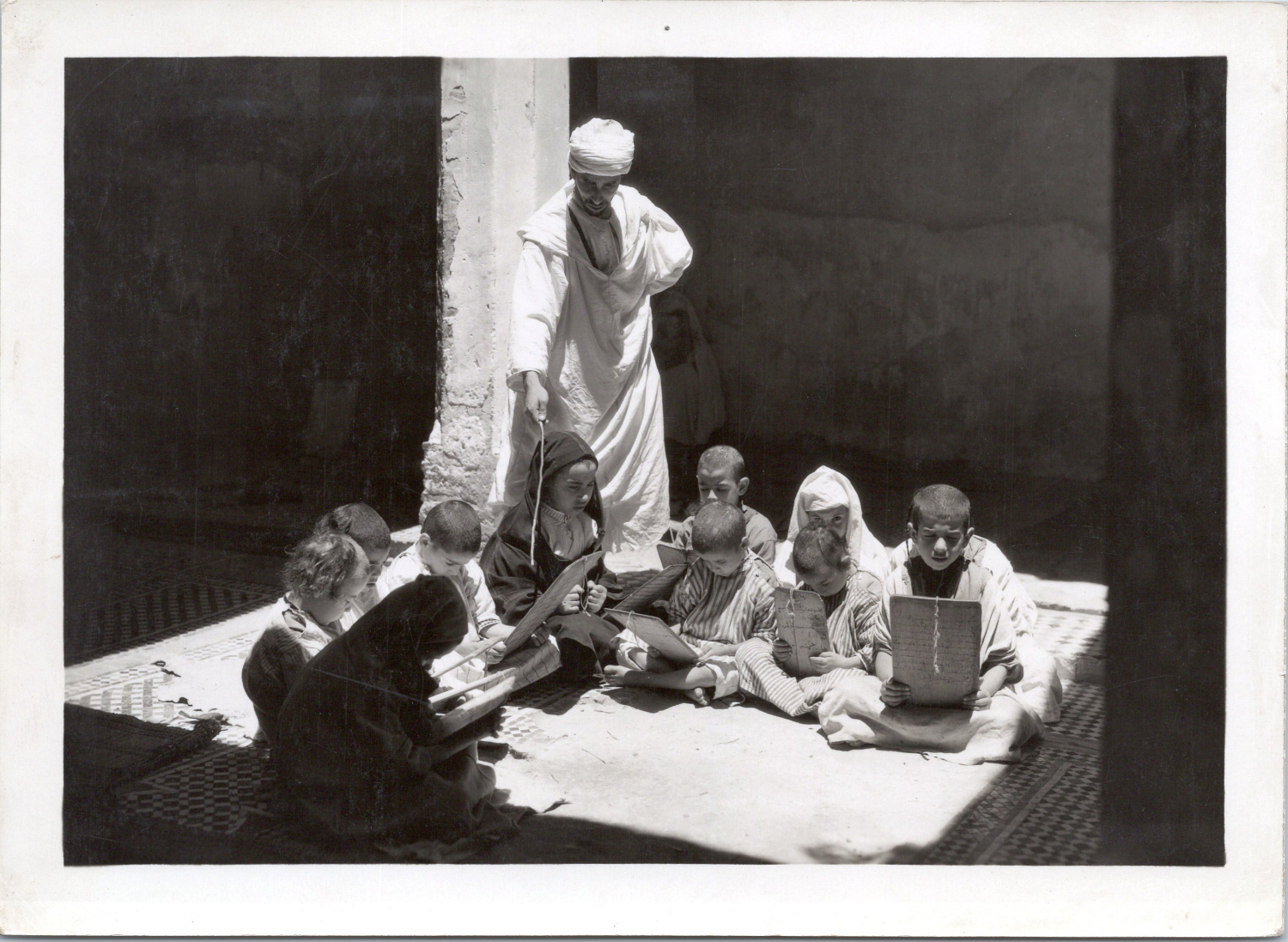 Maroc, Oujda, le camp, 1913 Vintage silver print Tirage argentique 8x10