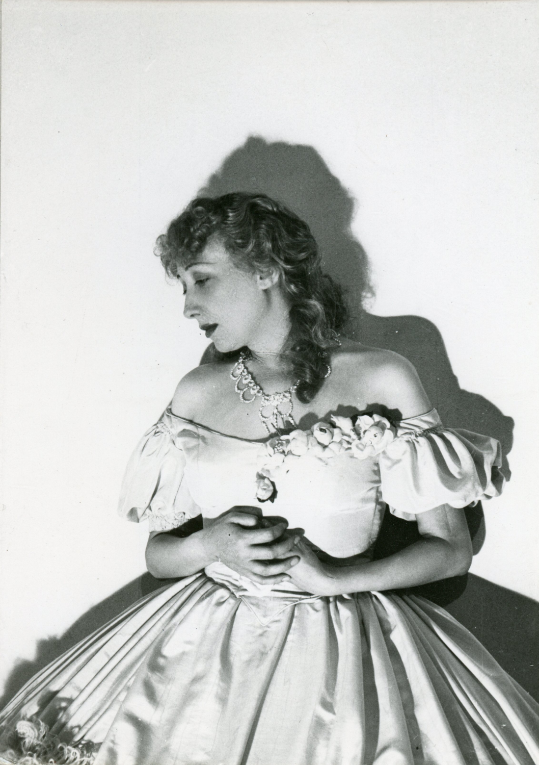 Actress suzy prim, ca.1940, vintage silver print vintage silver