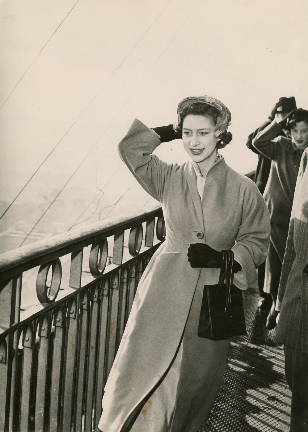 Princess margaret vintage silver print 18x24 silver drawing circa | eBay