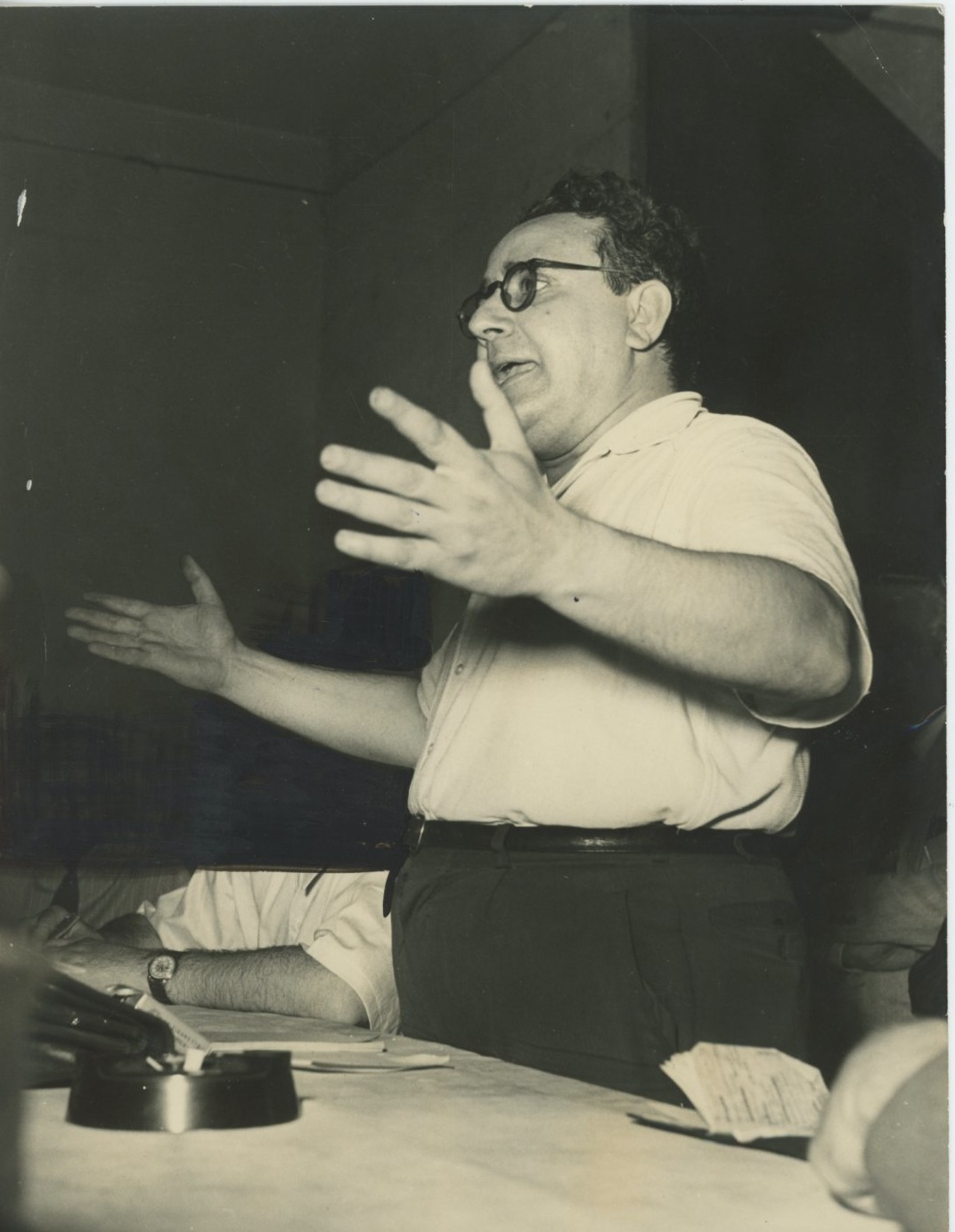 Emilio sereni vintage silver print, Emilio sereni (12 August 1907, rome