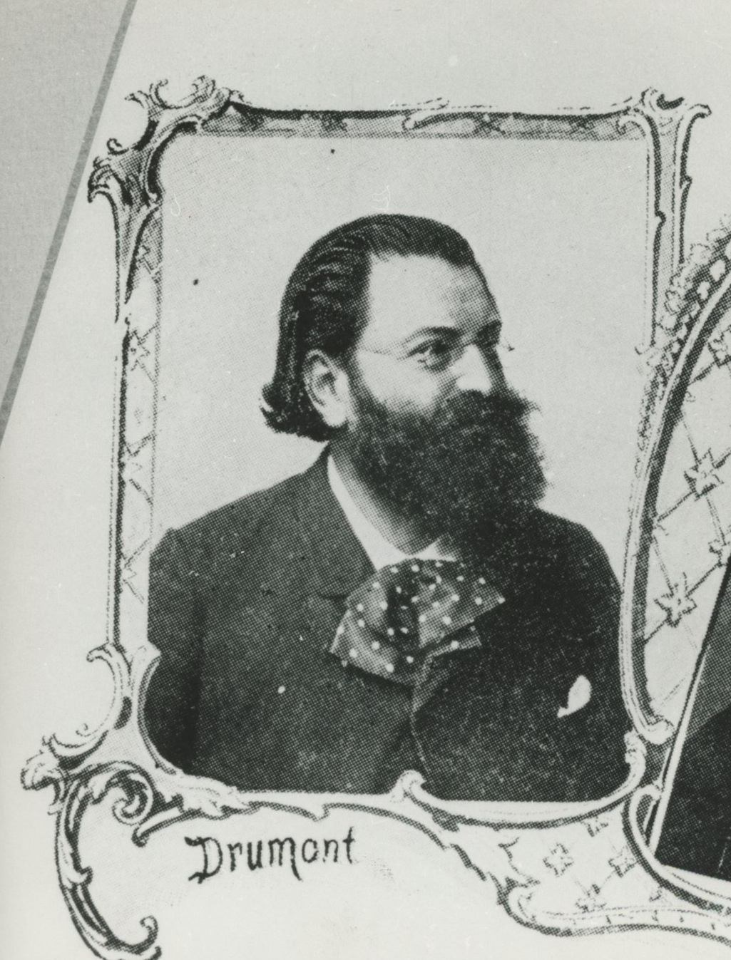 Drumont Histoire D Un Antisémite Français Édouard Drumont Vintage silver print, Tirage Postérieur,Édouard Drumont