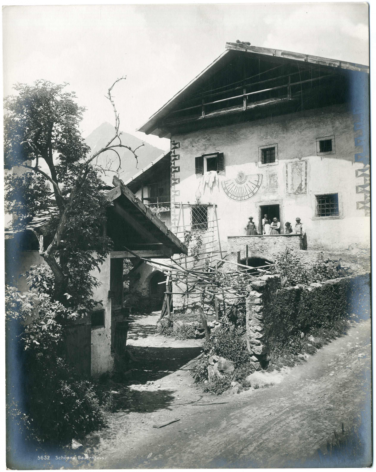 Tirage Vintage Des Dolomites Près De Bolzano, Italie - Circa 1900, Format 9x12 Cm, Original
