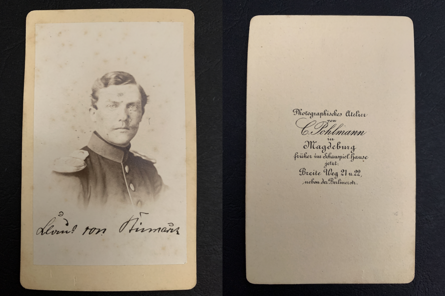 Pohlmann, Magdeburg, Ulrich Levin von Bismarck Vintage