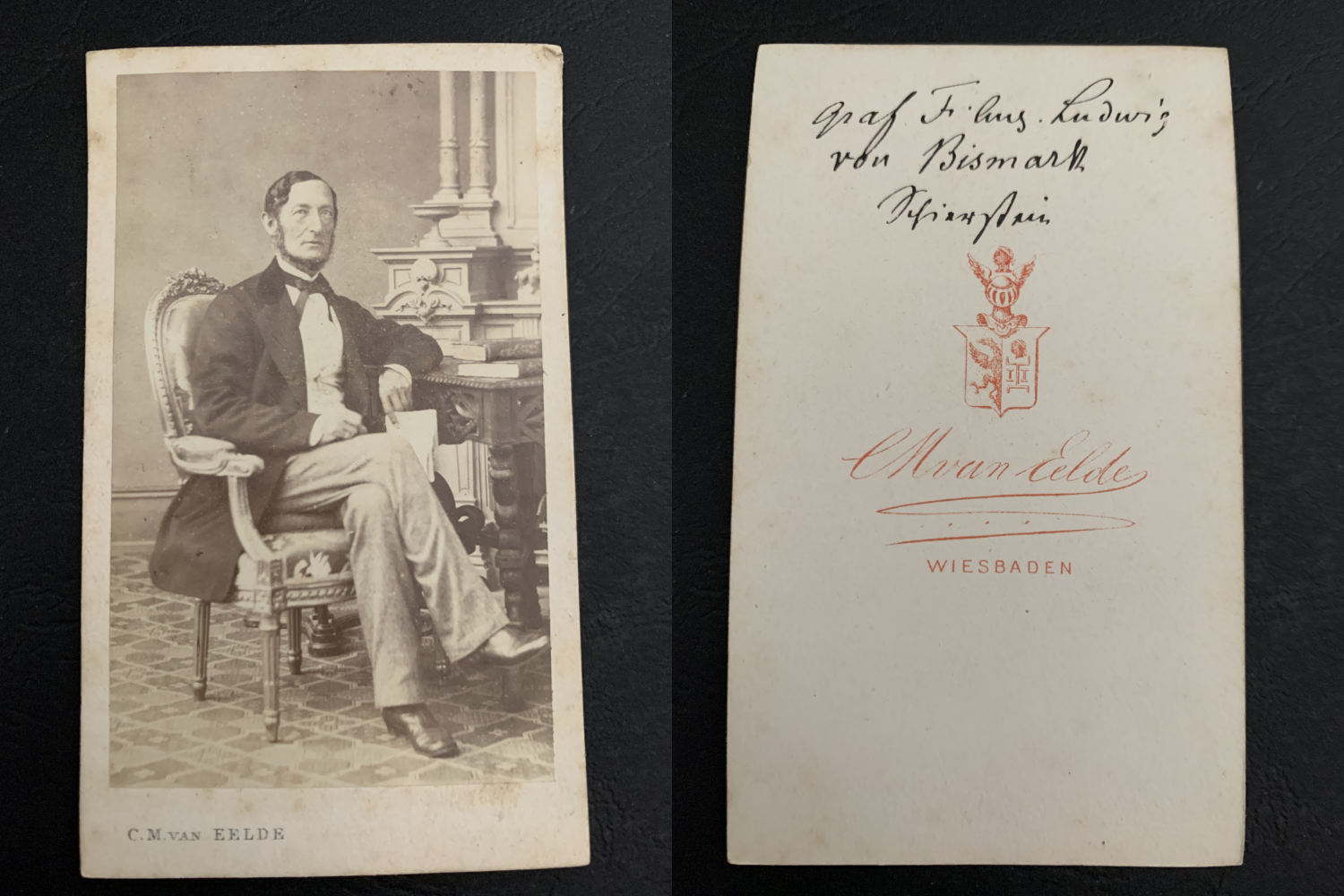 Van Eelde, Wiesbaden, Graf Friedrich August Ludwig von